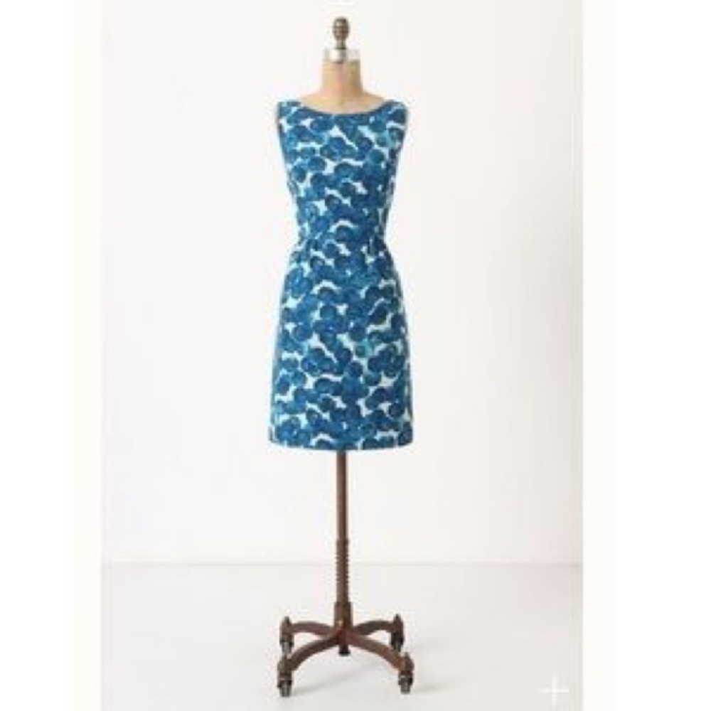 Anthropologie watercolor dress Clearance